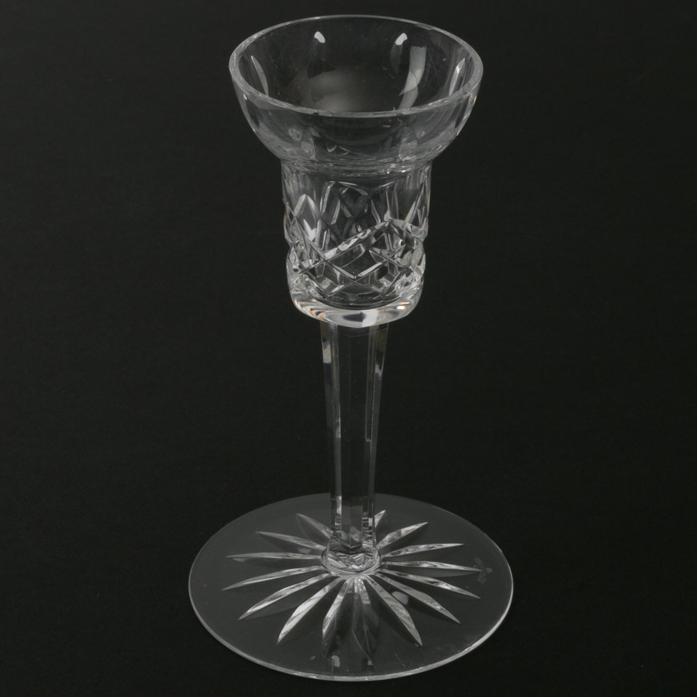 Waterford Crystal "Lismore" Candlesticks EBTH